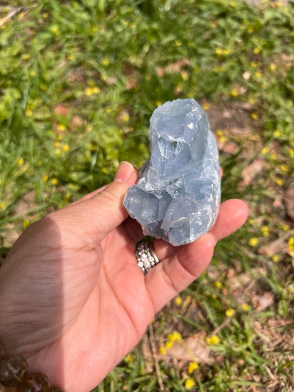 Blue (1) Celestine specimen | crystal